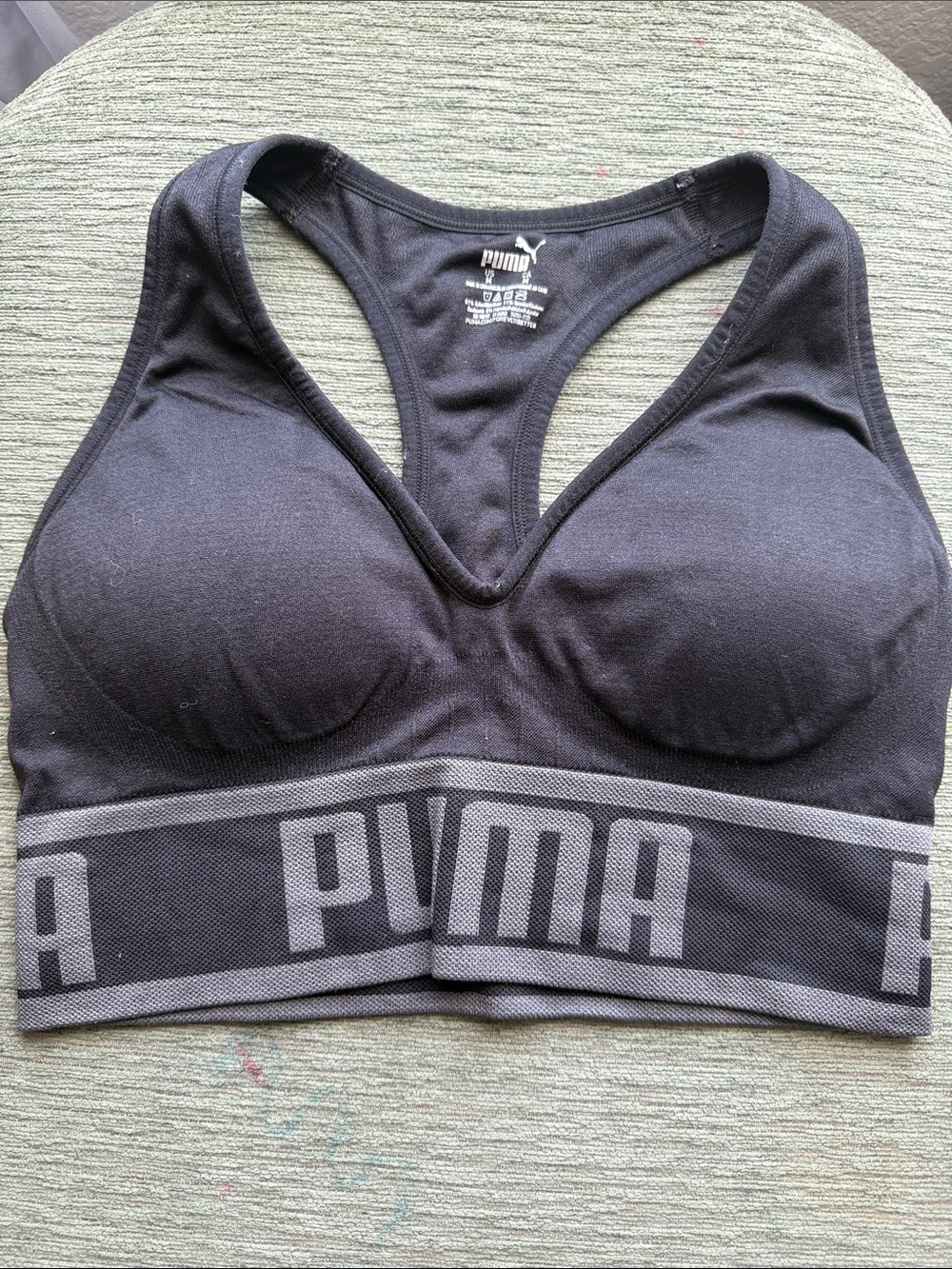 Mixed Color Racerback Sports Bra Bundle — Pink, Teal, Plum, Black - Picture 8 of 9